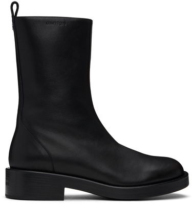 Tennarit ja kengät Courrèges Leather Rider Boots Musta | VESSAB012CR0068, 0