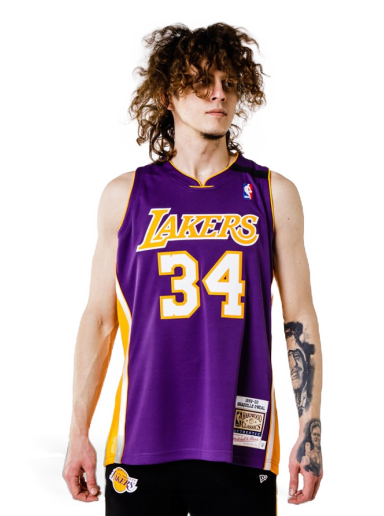 Jersey Mitchell & Ness Authentic Jersey Los Angeles Lakers Shaquille O'Neill Violetti | AJY4CP18186-LALPURP99SON