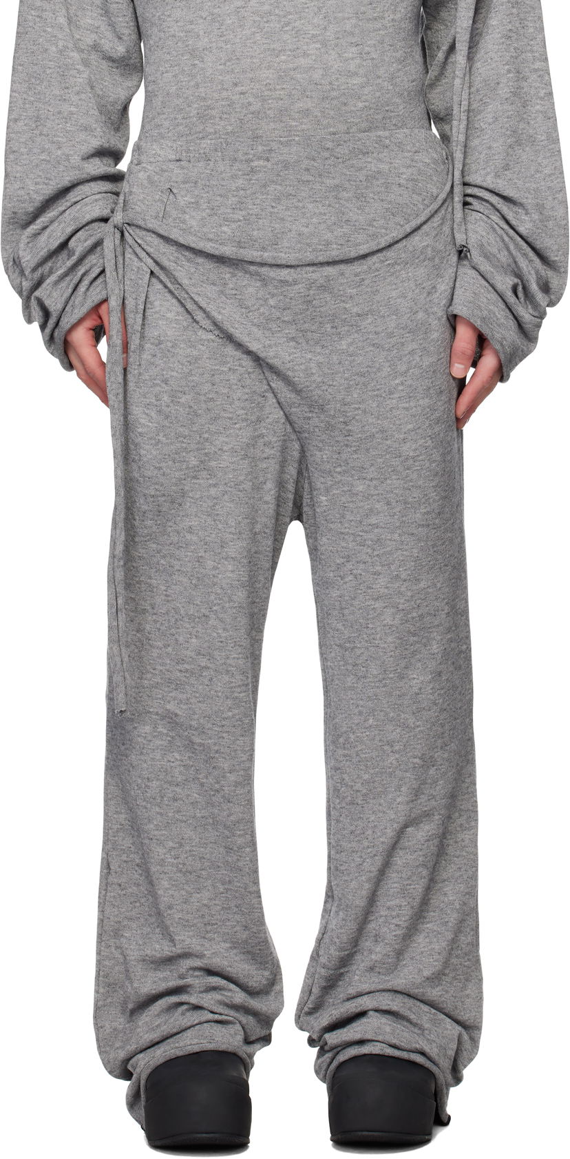 Verryttelyhousut Ottolinger Ottolinger Knit Lounge Pants Harmaa | 2204080211