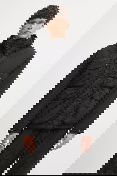 Takki C.P. Company C.P. Company Hooded Pocket Jacket Musta | 19CMOW010A005904G, 0