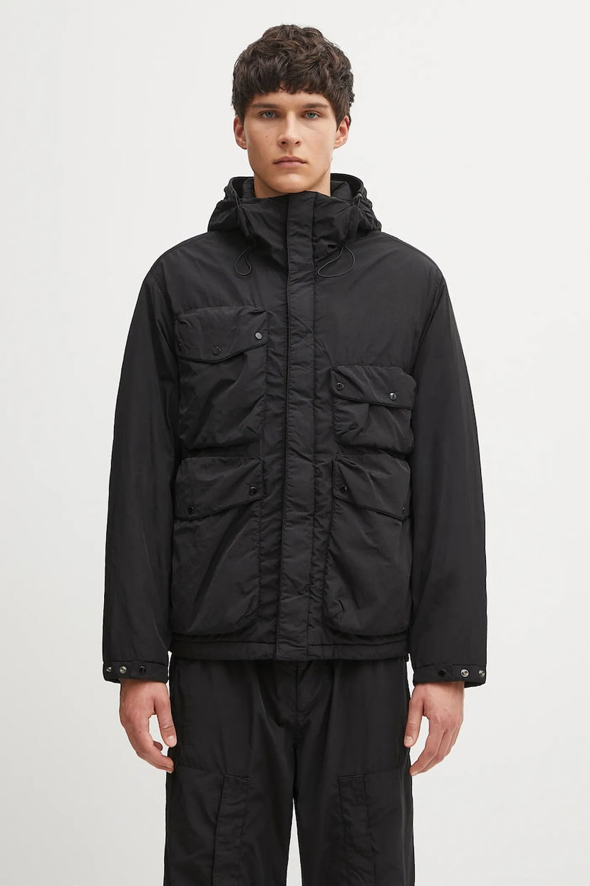 Takki C.P. Company C.P. Company Hooded Pocket Jacket Musta | 19CMOW010A005904G