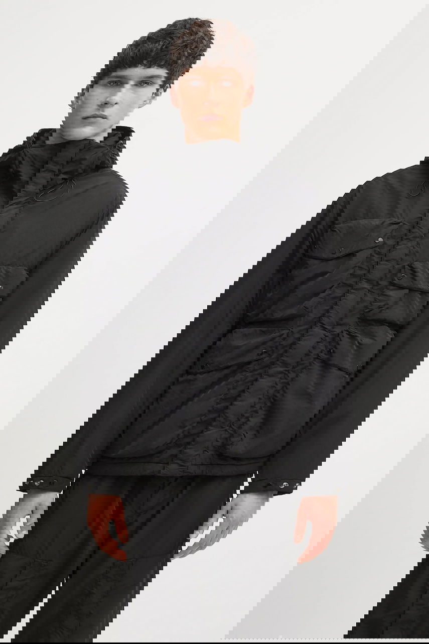 Takki C.P. Company C.P. Company Hooded Pocket Jacket Musta | 19CMOW010A005904G, 0