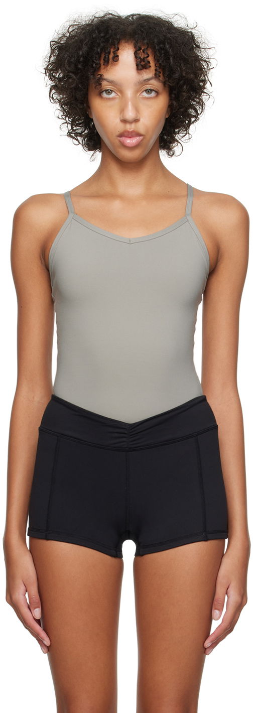 Body Anine Bing Anine Bing Alissa Bodysuit Harmaa | S-08-7405-040
