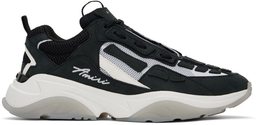 Vaatteet AMIRI AMIRI Bone Runner Musta | AMFOSR1091