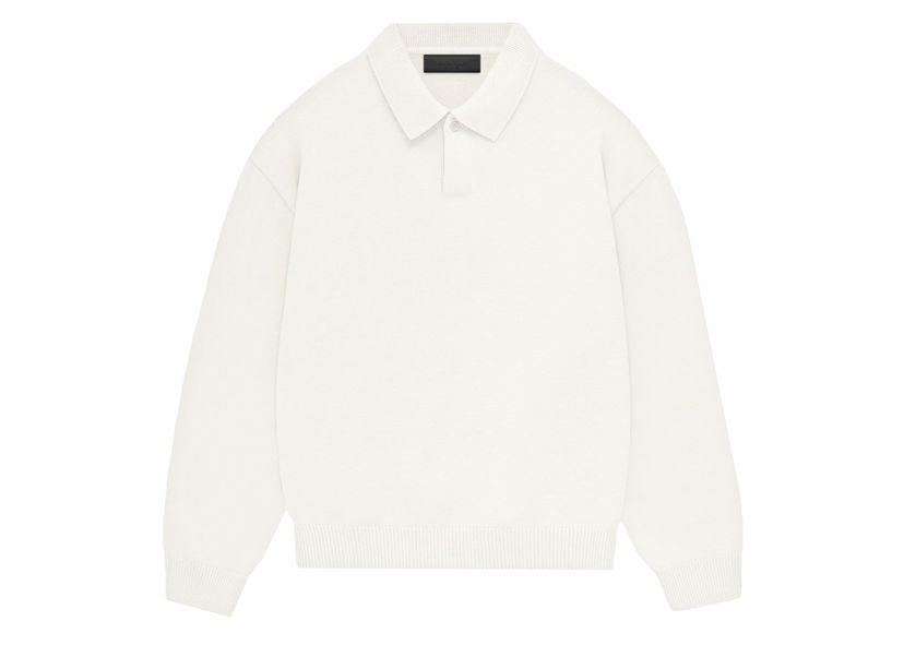 Poolopaita Fear of God Knit Polo Cloud Dancer Valkoinen | 192BT232181F