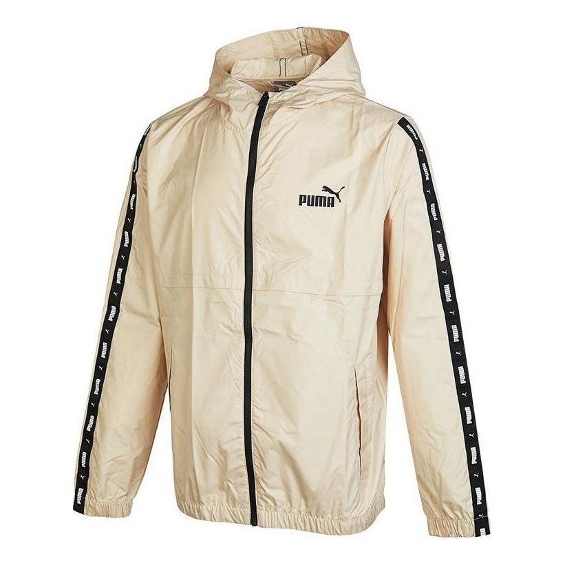 Tuulitakki Puma Tape Lightweight Jacket Beige | 849499-88