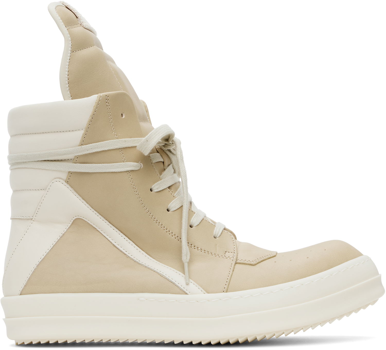 Tennarit ja kengät Rick Owens Rick Owens Hollywood Geobasket Beige | RR01E5894 LCHLCO, 0