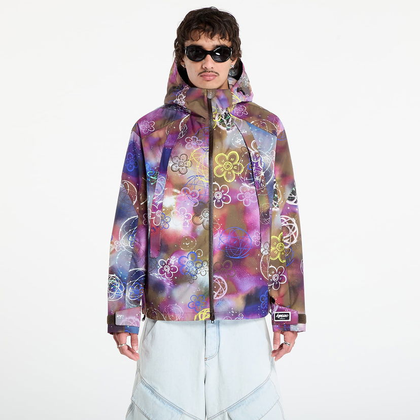 Tuulitakki KENZO KENZO x FUTURA 2000 Short Windbreaker Monivärinen | FF65BL1779ND.50