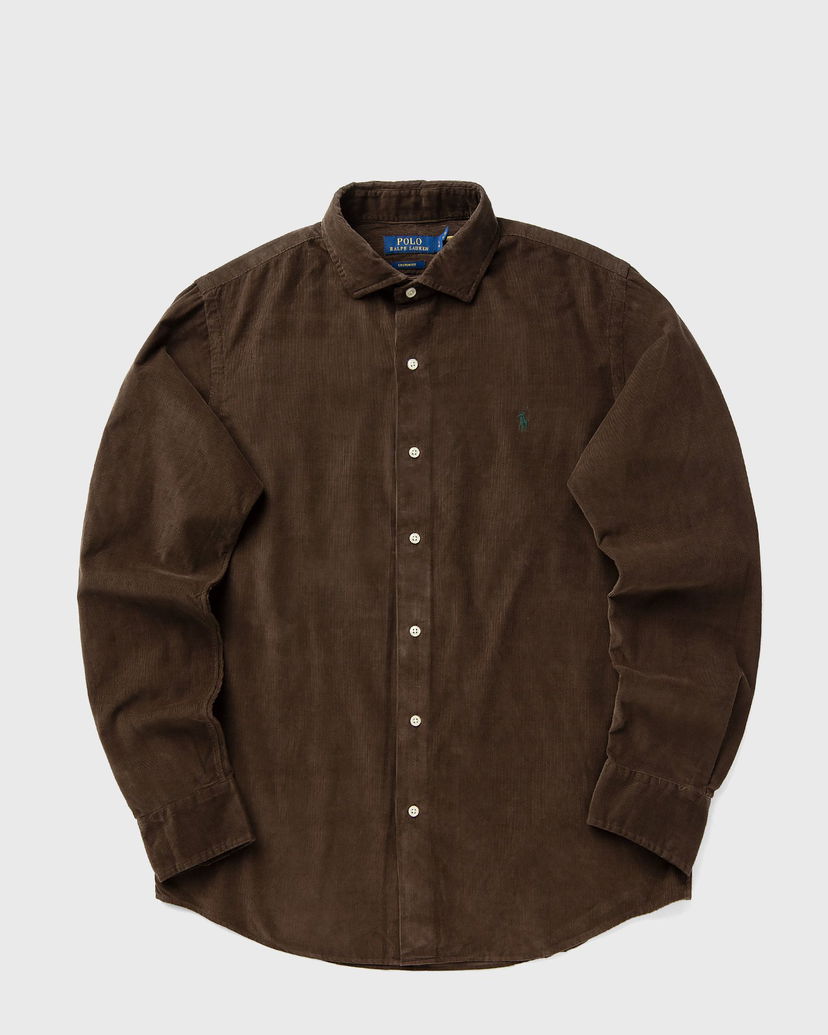 Paita Polo by Ralph Lauren Corduroy Sport Shirt Ruskea | 710P00518003