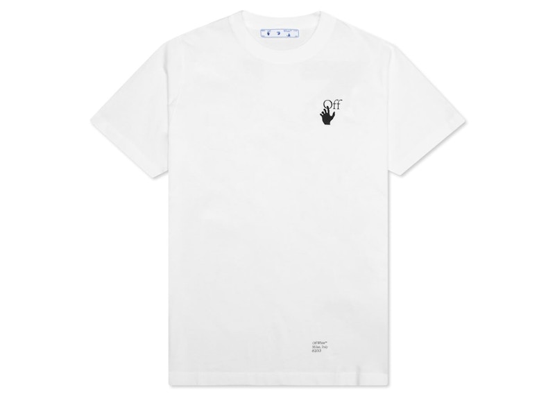 T-paita Off-White Slim Fit T-Shirt Valkoinen | OMAA027F21JER0130110