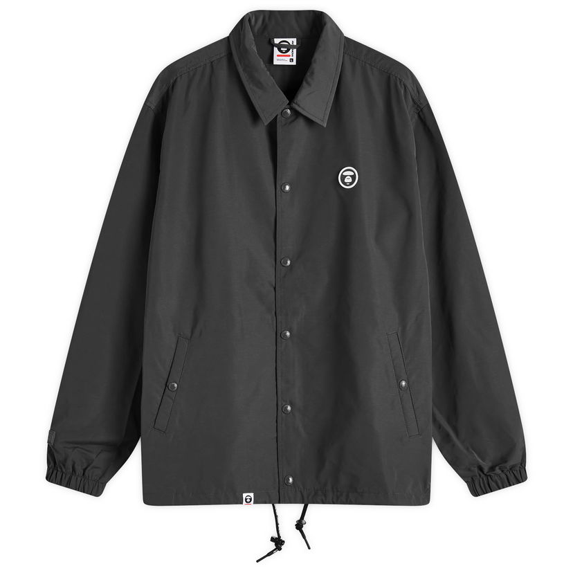 Tuulitakki AAPE by A Bathing Ape AAPE Now Lightweight Coach Jacket Musta | AAPLJM7662XXNBKX