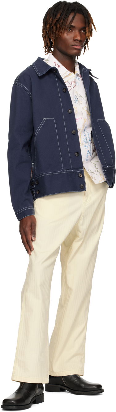 Jeans Bode Bode Greenskeeper Knolly Brook Trousers Keltainen | MRS25BT004, 3
