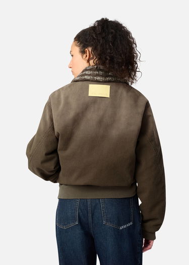 Takki AXEL ARIGATO Axis Gradient Denim Jacket Ruskea | A3157002, 5