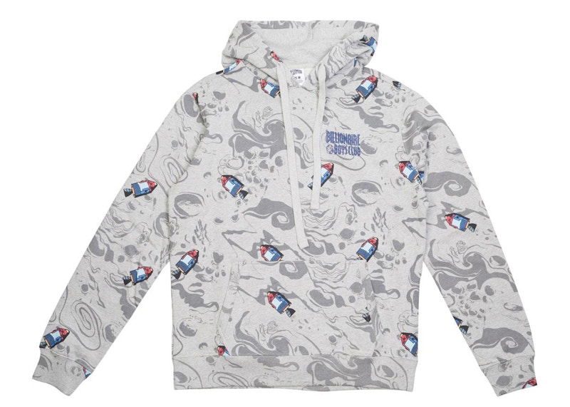 Huppari BILLIONAIRE BOYS CLUB Billionaire Boys Club Moonwaves Hoodie Harmaa | 8917306HGR
