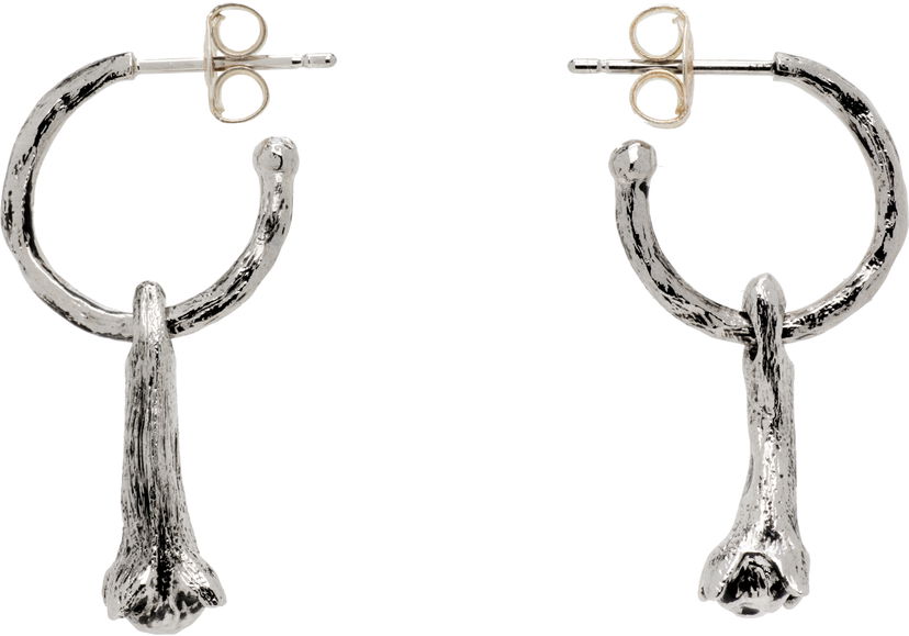 Korvakorut LEMAIRE Lemaire Silver Clove Drop Earrings Metallinen | JW0131 LO036