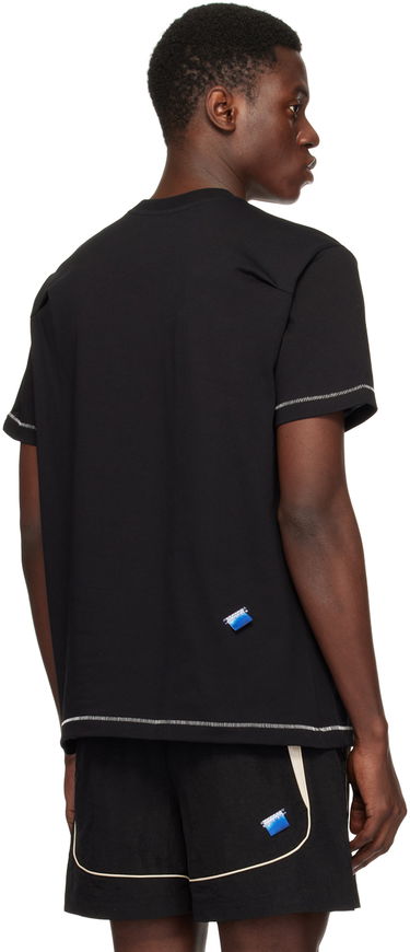 T-paita ADER ERROR Printed T-Shirt Musta | BN01SSTS0103BK, 2