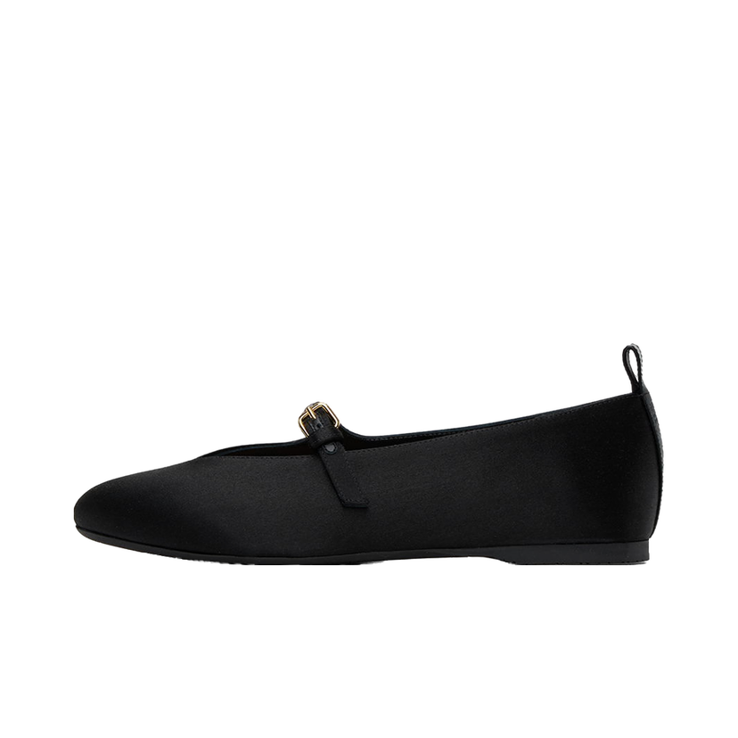 Tennarit ja kengät JW Anderson Satin Ballerina Flats Musta | ANW43033B 20110