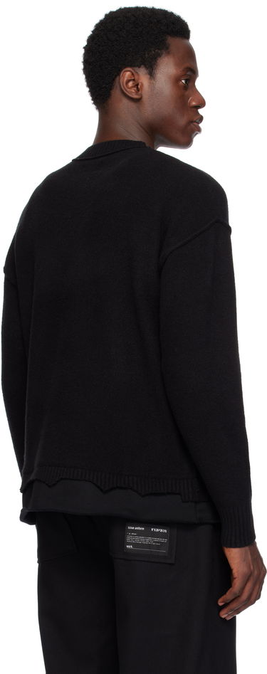 Villapaita izzue Izzue Layered Sweater Musta | IZXKNN4123W4NCCX, 2