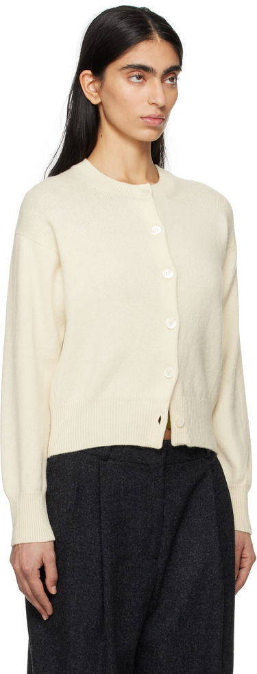 Villapaita &Daughter &Daughter Ada Crewneck Cardigan Valkoinen | HKN03905, 1