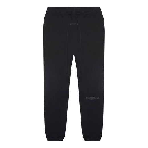 Verryttelyhousut Fear of God Essentials Sweatpants Musta | FOG-FW21-169