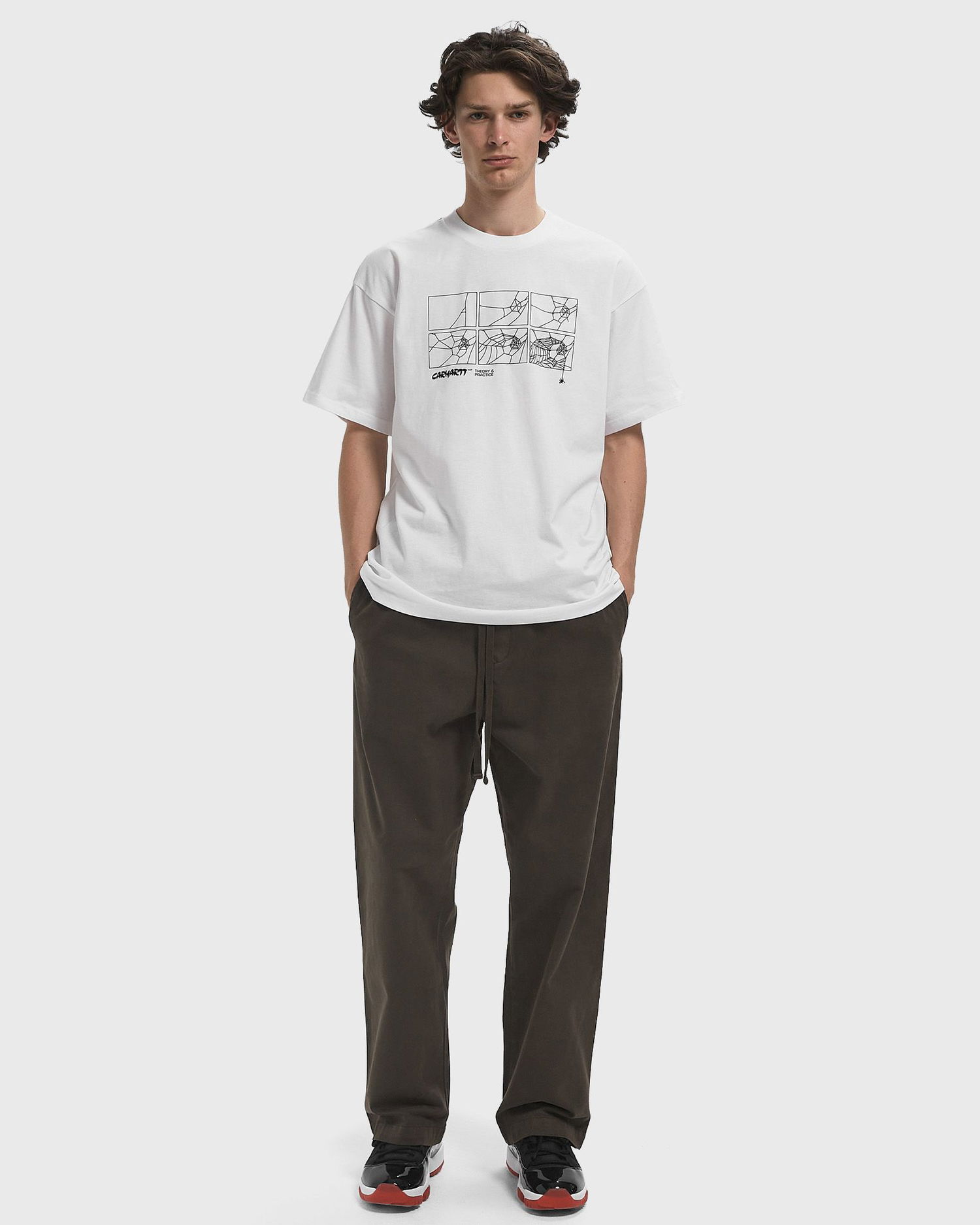 Housut Carhartt WIP Floyde Casual Pants Ruskea | I033585-2ZW.GD, 1