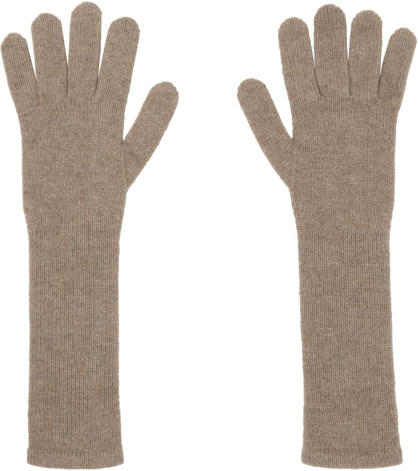 Käsineet Max Mara Mmjock Knit Gloves Beige | 2424566012600 MM02335