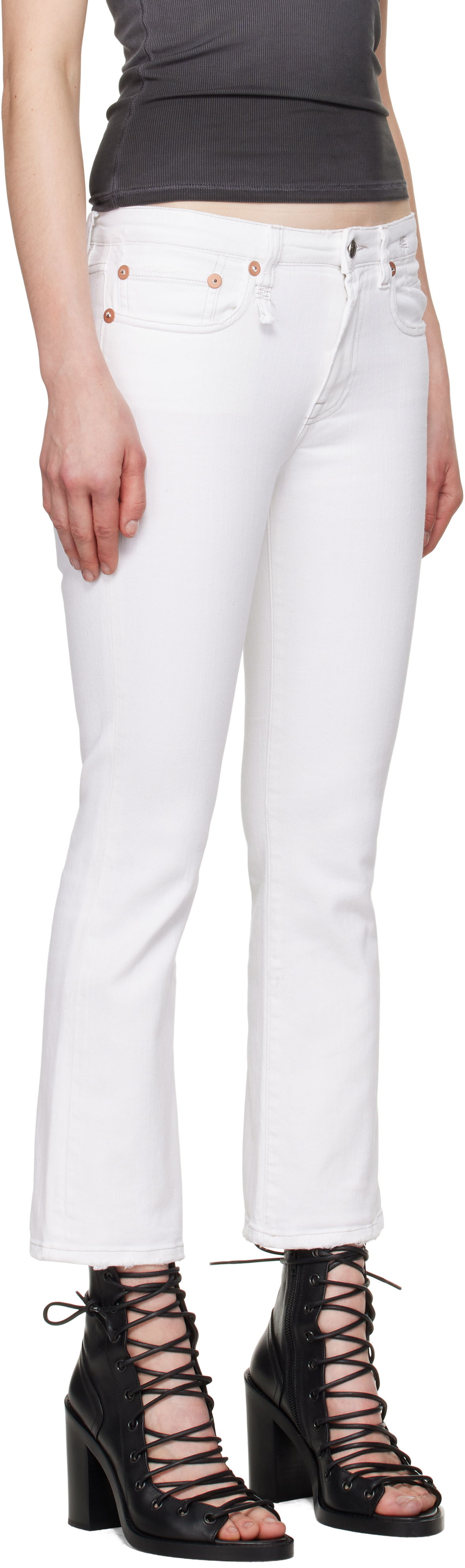 Jeans R13 R13 Kick Fit Jeans Valkoinen | R13W0009-895A, 1