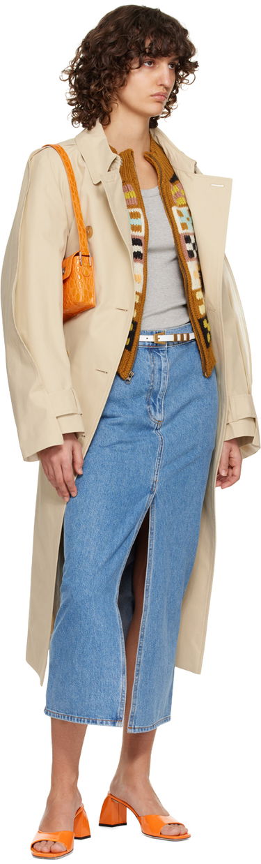 Tennarit ja kengät BY FAR BY FAR Romy Open Toe Heeled Sandals Oranssi | 23CRROMYMORP, 4