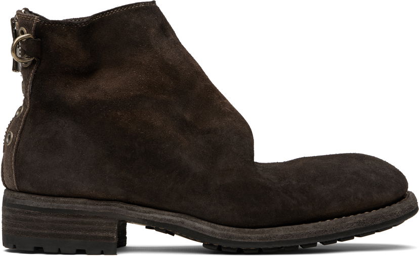 Vaatteet UNDERCOVER UNDERCOVER Guidi Edition Boots Ruskea | UC1E4F01