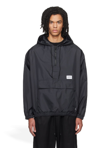 Takki Neighborhood Hooded Jacket Musta | 232TSNH-JKM09