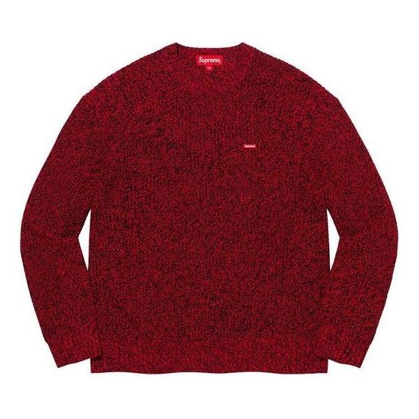 Villapaita Supreme Rib Knit Sweater Punainen | SUP-FW21-360