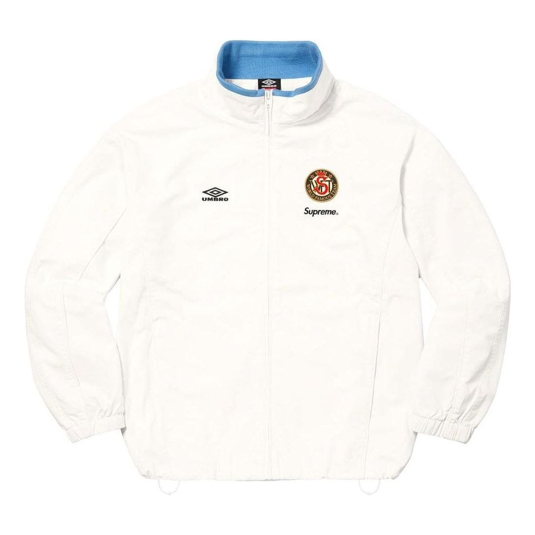 Tuulitakki Supreme Ripstop Track Jacket by Umbro Valkoinen | SUP-FW23-093, 0