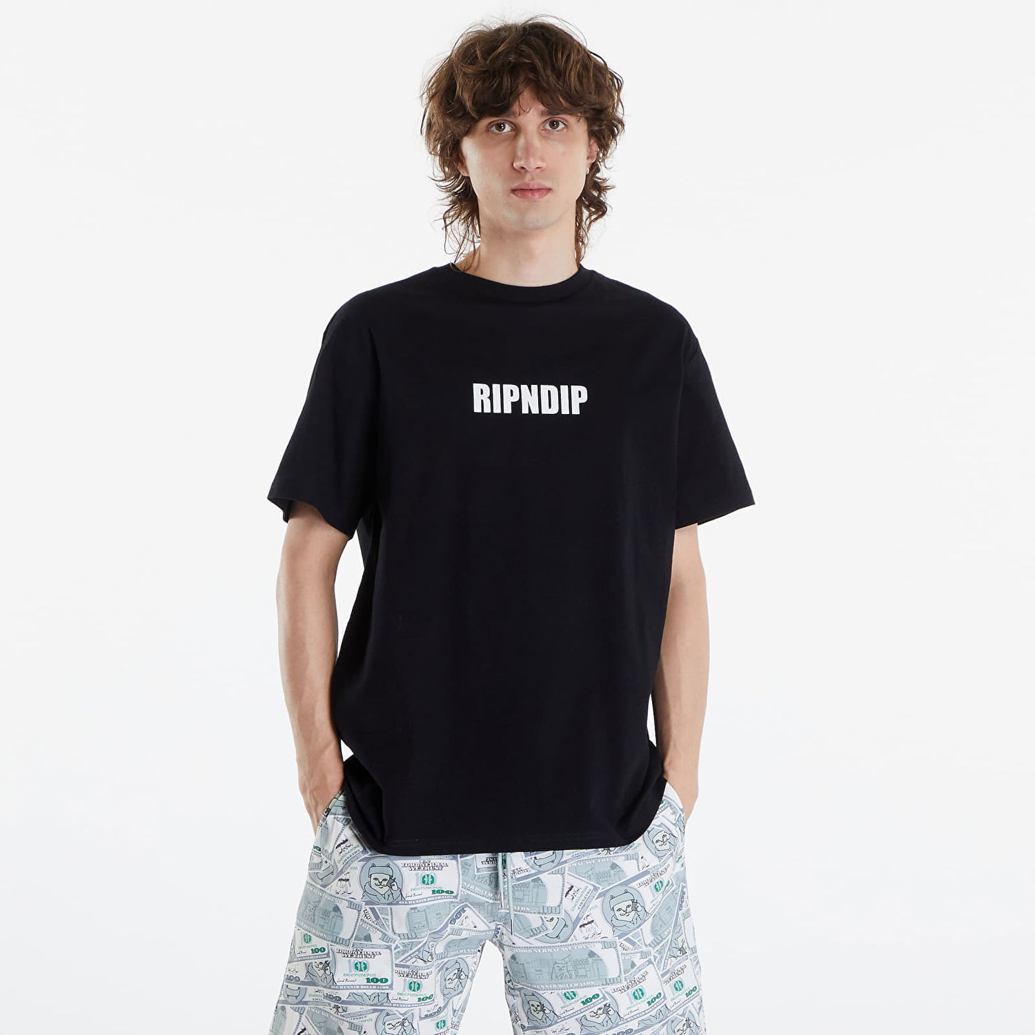 T-paita RIPNDIP Ily Fuckin Fuck Tee Black Musta | RNDSPR24167, 0