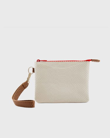 Lompakko Nike Cortez Snake Wristlet Valkoinen | 9038-352-120, 2