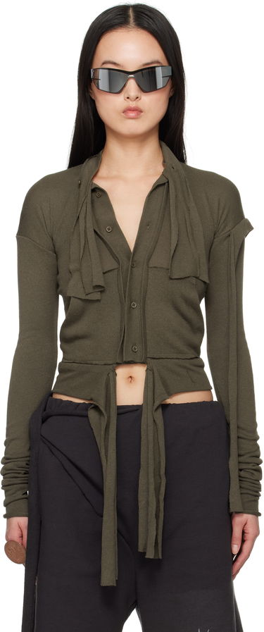 Paita Ottolinger Ottolinger Extended Trim Cardigan Vihreä | 10560030601, 0