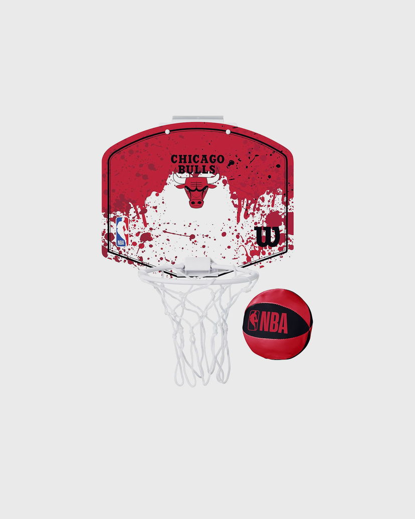 Urheiluvälineet Wilson Tennis Chicago Bulls NBA Mini Hoop Punainen | WTBA1302CHI