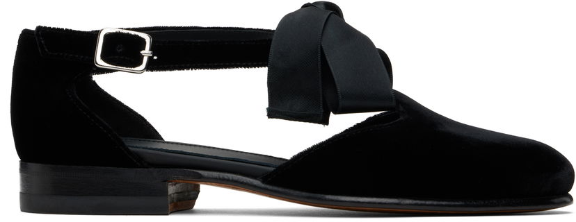 Tennarit ja kengät Bode Velvet Theater Ballerina Flats Musta | MRFW000031