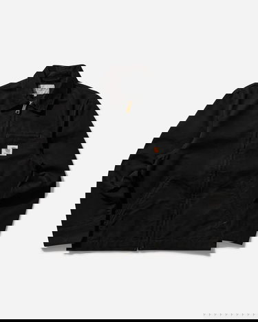 Takki Carhartt WIP Black Rinsed Detroit Jacket Musta | I033112_9, 3