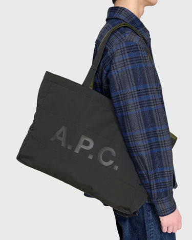 Kangaskassi A.P.C. Reversible Diane Tote Bag Musta | PSALL-M61893-TJD, 2