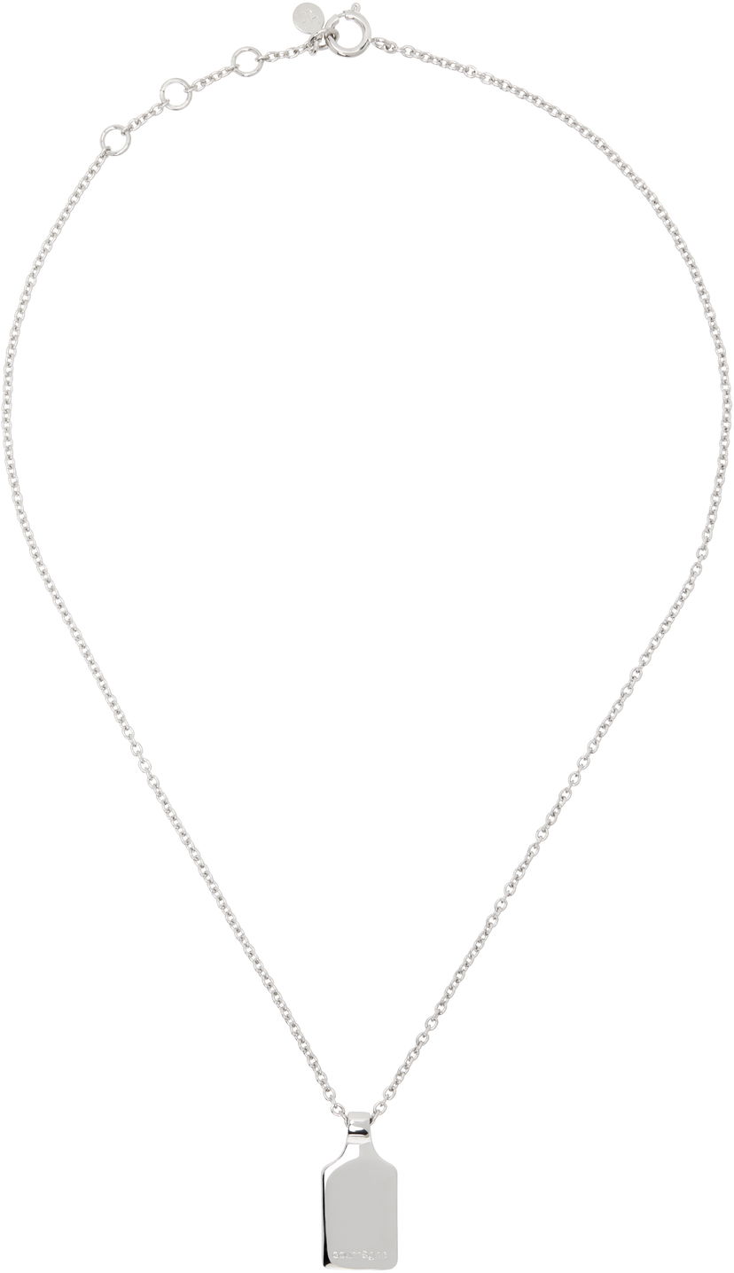 Kaulakoru Courrèges Charm Necklace With Pendant Metallinen | 324ACO029LA0001