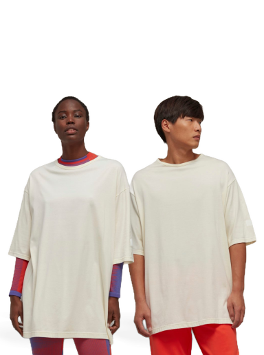T-paita Y-3 Boxy Tee Beige | IB4801