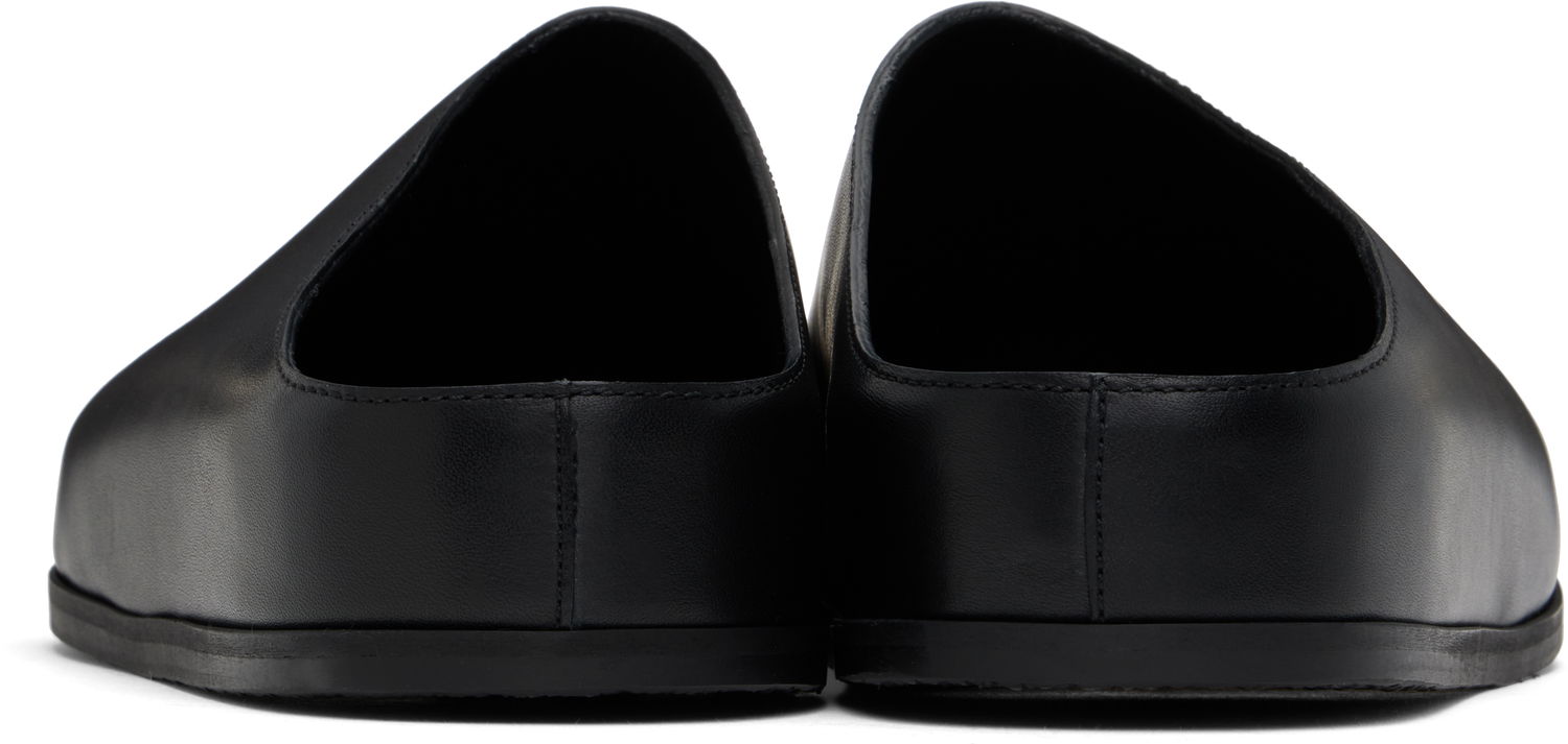 Vaatteet Studio Nicholson Studio Nicholson Wearing Slip-on Loafers Musta | WEARING SNM - 850, 1