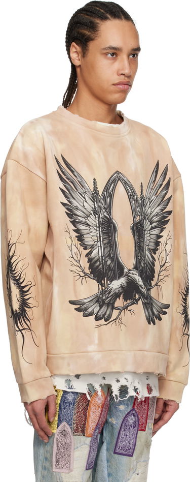 Villapaita Who Decides War Who Decides War Soaring Window Crewneck Sweatshirt Beige | 1110500022SS25, 1