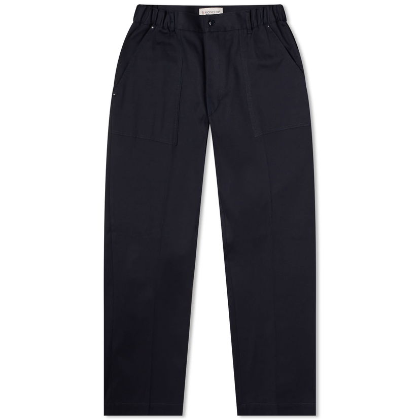 Housut Moncler Cotton Trousers Tummansininen | 2A000-28-M4170-742