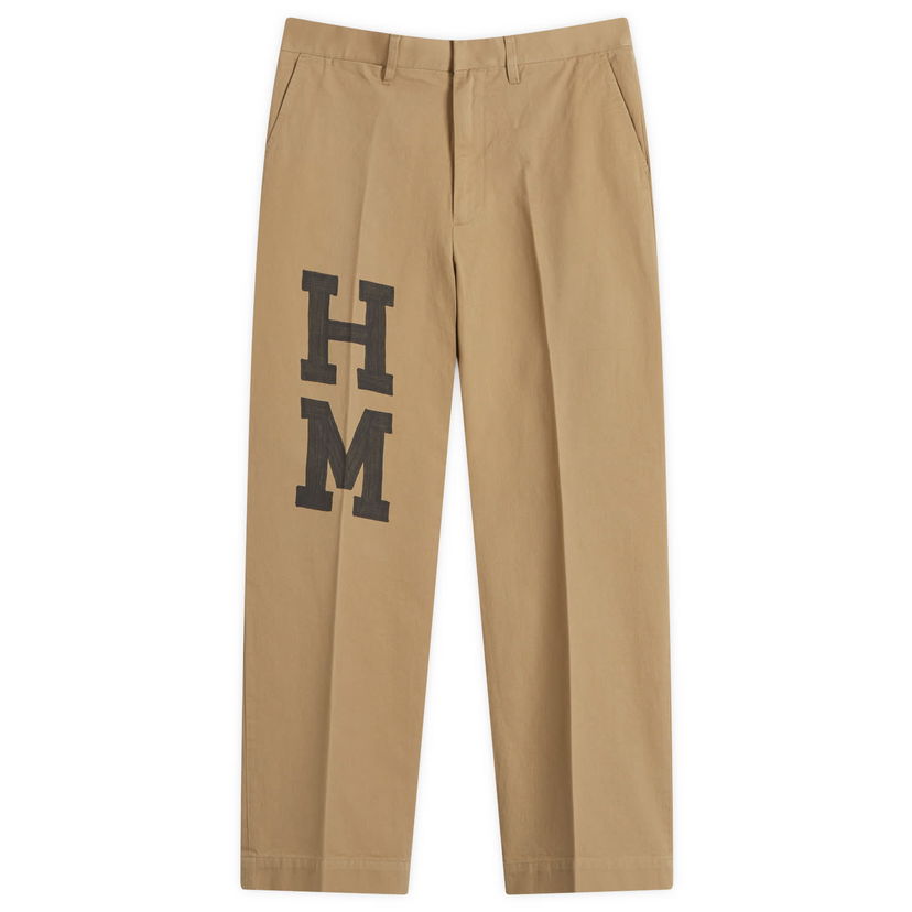 Housut Human Made Human Made Wide Chino Pants, Size Large Beige | HM28PT012-BG