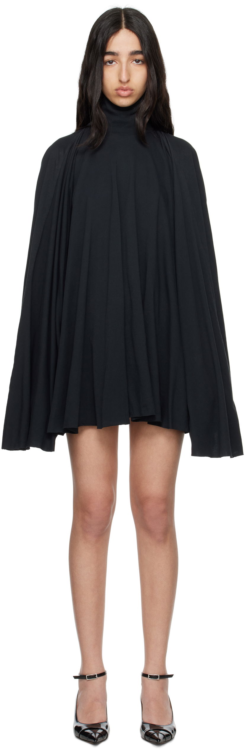 Mekko Maison Margiela MM6 Maison Margiela Jersey Mini Dress Musta | S62DA0038 M20115