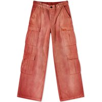 Cargo housut HERON PRESTON Distressed Canvas Cargo Punainen | HWCF008F23FAB0022500, 1