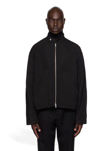Takki Jil Sander Zip Biker Jacket Musta | J21BN0127 J65141