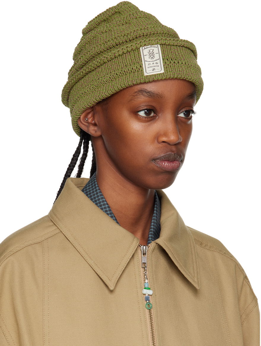 Pipo ADER ERROR Montblanc Knit Beanie Vihreä | BMADSSHW0503KK, 1