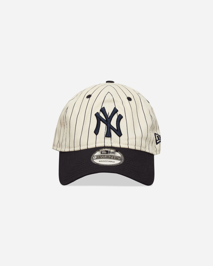 Korkki New Era New York Yankees Pinstripe Adjustable Cap Beige | IH36 410
